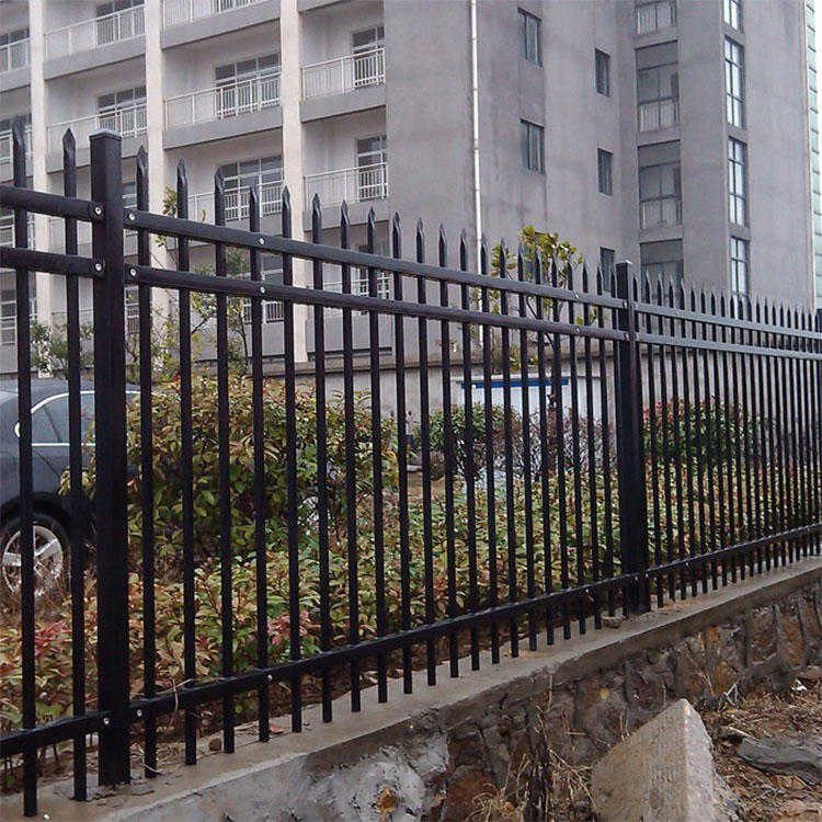 济南锌钢护栏 围墙护栏 隔离围栏 户外庭院护栏 小区阳台 别墅围墙栅栏 华一护栏
